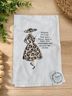 Southern Sisters Home Tea Towel NWT